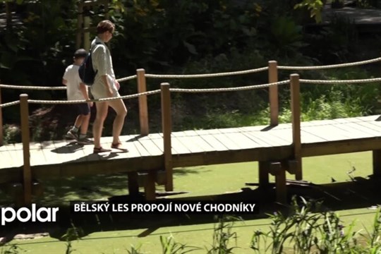 Bělský les propojí nové chodníky. Z lokality se stalo oblíbené místo mnoha Ostravanů
