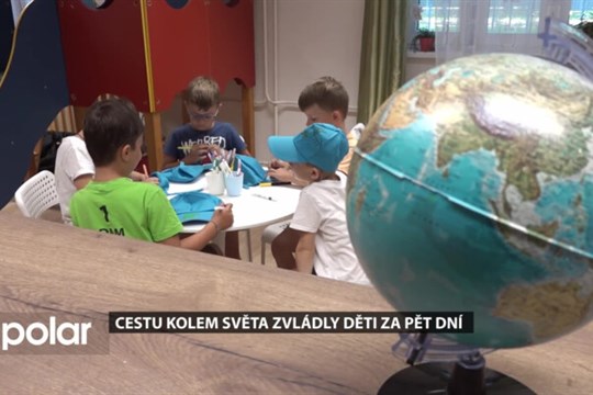 Cestu kolem světa zvládly děti za pět dní, vytvořily si pas a dokonce i letadla