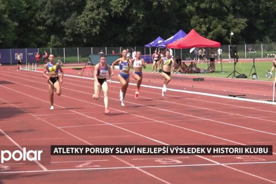 Atletky Poruby slaví nejlepší výsledek v historii klubu. V první lize skončily na 2. místě
