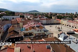 Nová vyhlídka se veřejnosti otevře na slavnosti, vede na ni 126 schodů