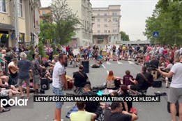 Letní pěší zóna Malá Kodaň a Trhy, co se hledají oživují centrum Ostravy