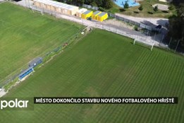 Havířov má v centru města nové tréninkové fotbalové hřiště