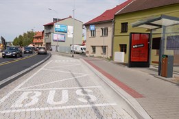 Nová autobusová zastávka Rybárny začne sloužit o víkendu
