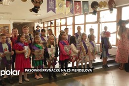 Na ZŠ Mendelova v Karviné-Hranicích zažili letošní prvňáčci pasování v kouzelnickém duchu