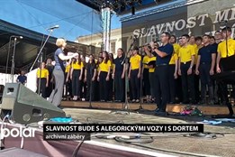 Slavnost bude s alegorickými vozy i s narozeninovým dortem