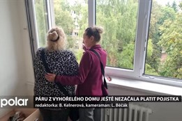Před ohněm chtěli skočit z okna, děkují za záchranu a poskytnutou pomoc, pojištění bytu ještě nezačalo platit