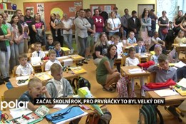 Začal školní rok, pro prvňáčky to byl velký den