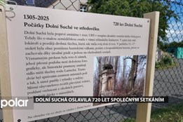 Dolní Suchá oslavila 720 let společným setkáním
