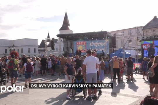 Karviná oslavovala 100 let mostu Sokolovských hrdinů a 125 let kašny na náměstí