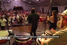 Rytmy samby, rumby i bachaty roztančily areál Lodiček v rámci Latino Party, a to již pošesté