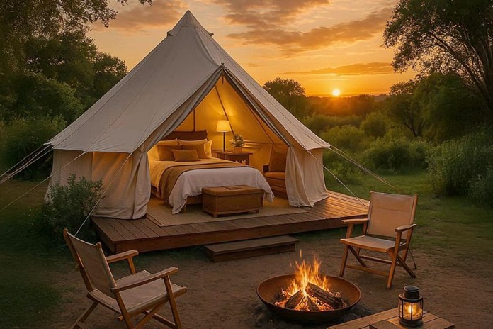 Glamping: Luxusní dobrodružství v srdci přírody