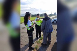 Posílené policejní kontroly na konci prázdnin