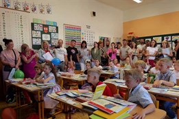 Olomouc vítá nové školáky: přes tisíc prvňáčků nastoupilo do lavic