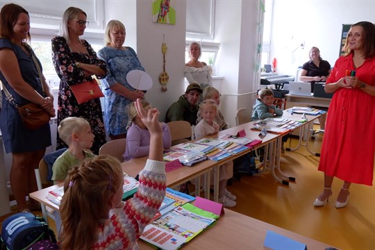 ZŠ v Ostrožské Nové Vsi slavnostně zahájila nový školní rok 
