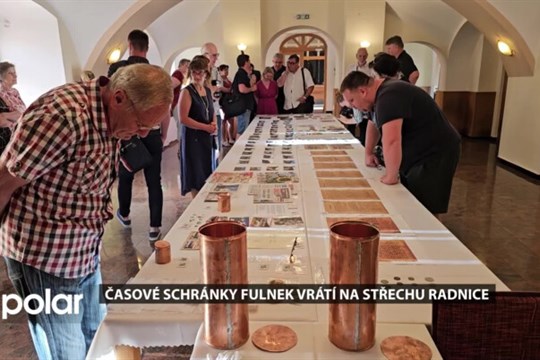 Ve Fulneku objevili časové schránky, do věže je vrátí i s novou náplní