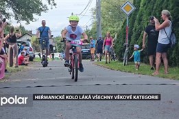 Heřmanické kolo láká všechny věkové kategorie, letos se uskutečnil 12 ročník