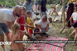 Arboretum Nový Dvůr zaplnilo Indiánské léto. Návštěvníky přeneslo na Divoký západ