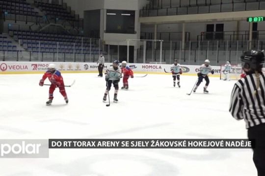 Do RT TORAX ARENY se sjely žákovské hokejové naděje. O pohár se utkalo 12 týmů