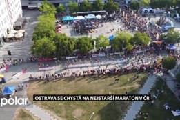 Nejstarší maraton v Česku opět ovládne centrum Ostravy, poběží 2 700 lidí