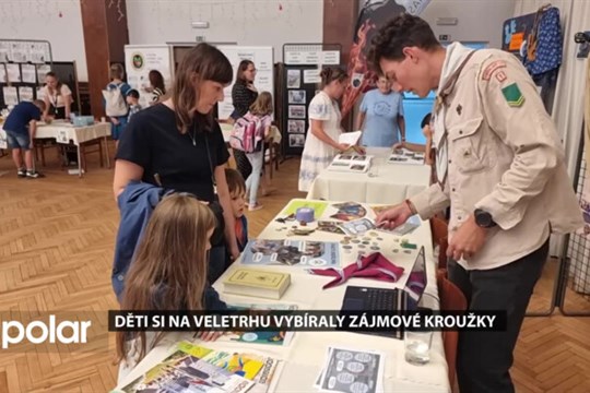 Děti si na veletrhu vybíraly zájmové kroužky, které jim vyplní volný čas