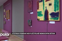 Výstava v Akordu pomáhá nevyléčitelně nemocným dětem. Výtěžek poputuje do Hospice Ondrášek