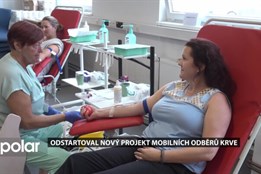 Slezská nemocnice v Opavě vyjíždí za dárci. Spustila projekt mobilních odběrů krve