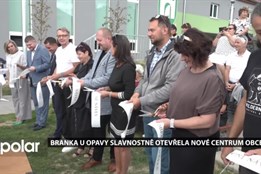 Branka u Opavy má nové centrum obce. Pracovala na něm od roku 2019