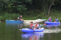 Děti na závěr prázdnin soutěžily v pevnosti Boyard