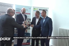 Tisková konference ke změně  provozovatele nemocnice v Bruntále a Rýmařově