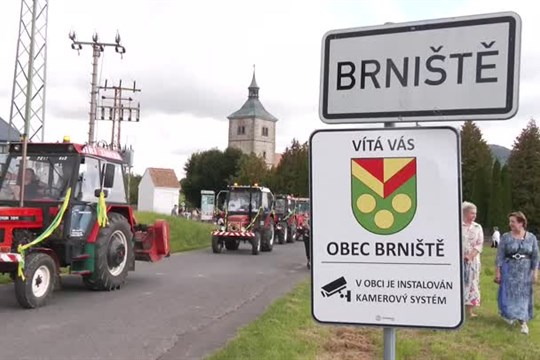 Brniště hostilo Krajské dožínky