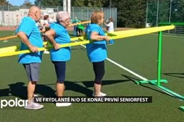 Ve Frýdlantě nad Ostravicí se konal první Seniorfest, soutěžily týmy z celého okolí