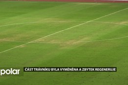 Nový trávník pro Baník se zřejmě podaří zachránit. Uškodilo mu počasí a velká zátěž