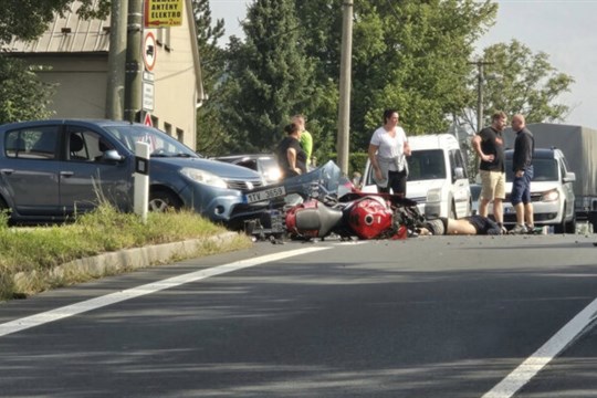 Při nehodě v Neborech zemřel motocyklista, nebylo pomoci