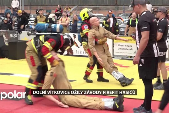 Hasičské závody FireFit zavítaly poprvé do Ostravy