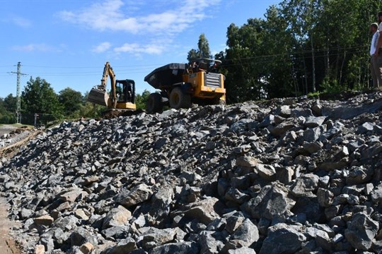 Rybník Nováček má novou hráz, hrozilo její protržení
