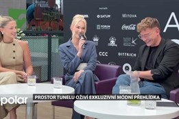 Prostor TUNELU v Dolní oblasti Vítkovic oživí exkluzivní módní přehlídka. Hlavní hvězdou bude Andrea Verešová