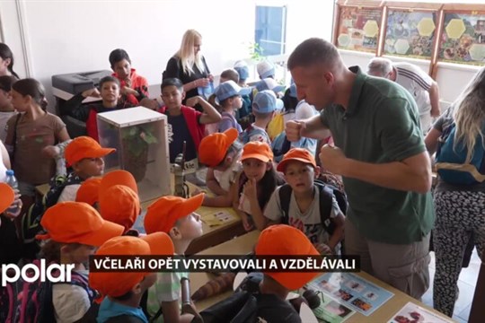 Včelařská výstava opět přilákala veřejnost na medové výrobky, ale také na vzdělávání