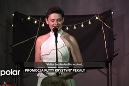 Promocja płyty Krystyny Pękały