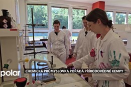 Žáci základních škol se bavili na přírodovědném kempu