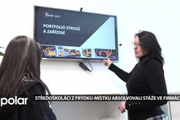 Deset firem pozvalo středoškoláky na stáže, sbírali zkušenosti