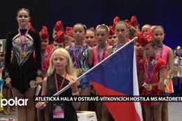 Mažoretky z deseti zemí soutěžily na světovém šampionátu ve Vítkovicích