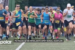 Po pauze se ve Frýdlantě nad Ostravicí opět konal duatlonový závod