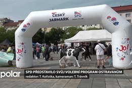 Svůj volební program Ostravanům představilo také SPD. Pivo se prodávalo za 15 kč