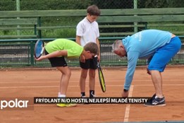 Frýdlantský tenisový klub pořádal turnaj pro nejlepší mladší žáky