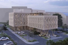 Fakultní nemocnice Olomouc buduje nové ředitelství. Stará budova už nesplňovala standardy