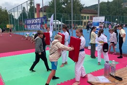 Škola Trávníky se proměnila v arénu Dne sportu