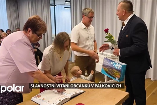 V Palkovicích slavnostně přivítali nové občánky obce