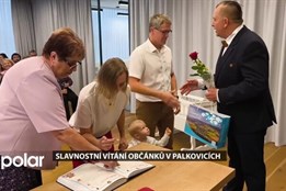 V Palkovicích slavnostně přivítali nové občánky obce