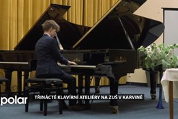Třinácté klavírní ateliéry na ZUŠ Bedřicha Smetany v Karviné zaujaly tématy i lektory