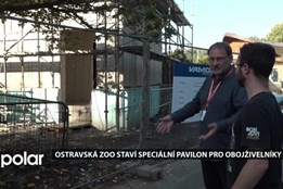Ostravská ZOO staví speciální pavilon pro obojživelníky, návštěvníkům nabídne i nový vstup
